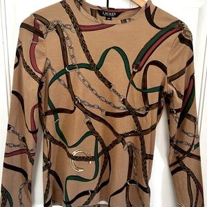 Ralph Lauren S/P long sleeve equestrian shirt
